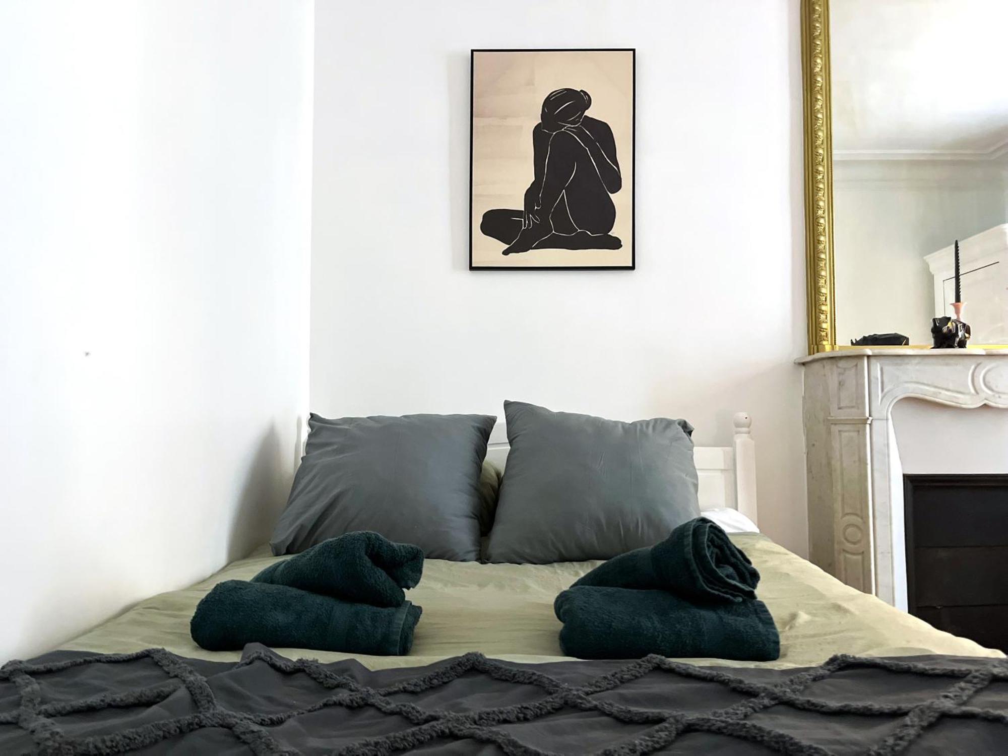 Lovely Haussmannian Flat In Montparnasse Paris Dış mekan fotoğraf