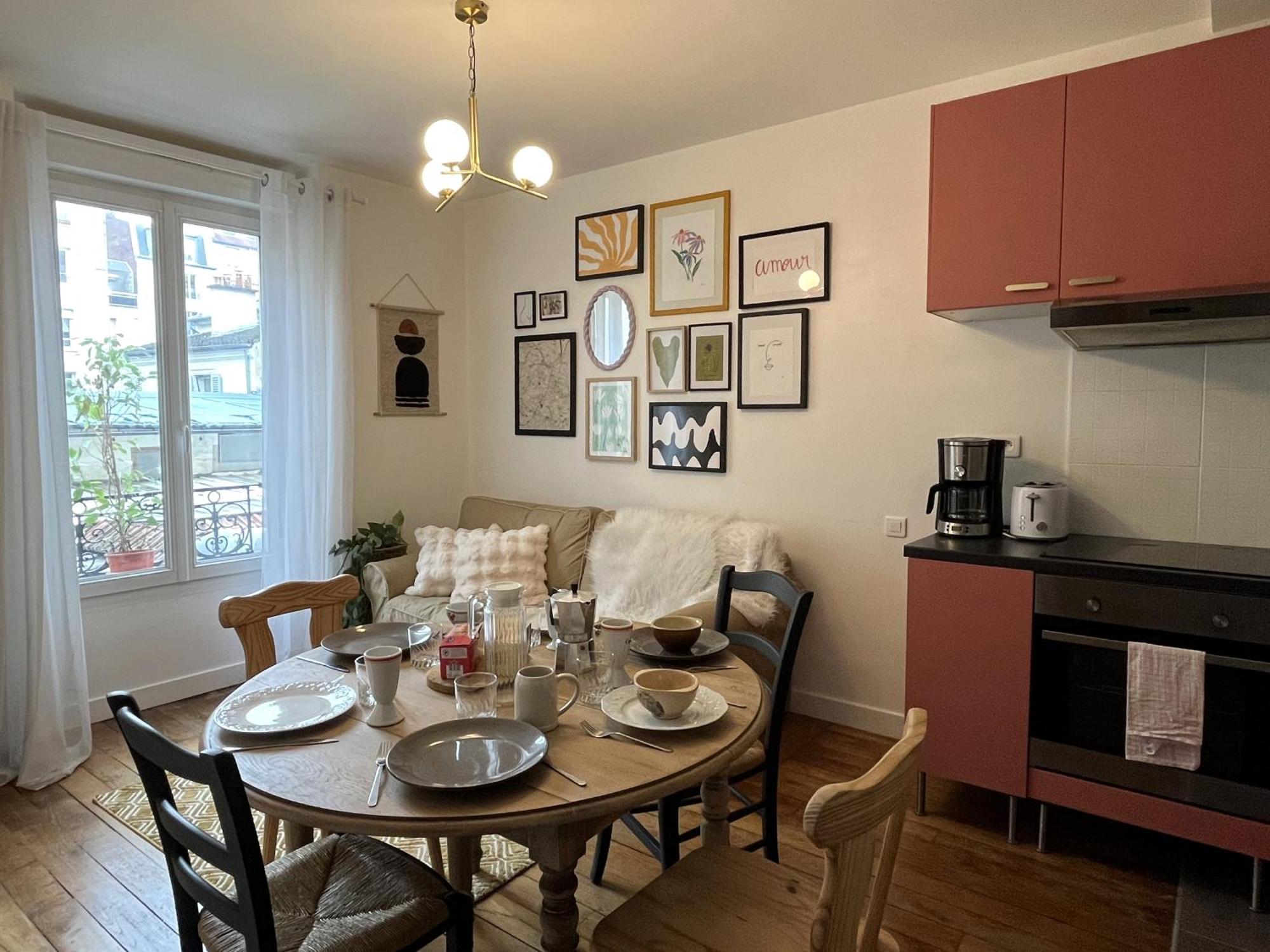 Lovely Haussmannian Flat In Montparnasse Paris Dış mekan fotoğraf
